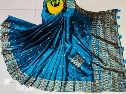 বধুয়া বেনারসি শাড়ি সি গ্রিন কোড নং - ২৮০