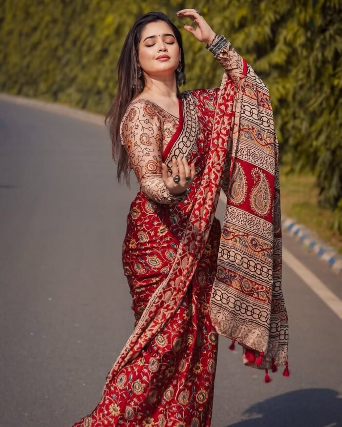 Kishore Saree: প্রিমিয়াম কোয়ালিটি মডার্ন সিল্ক শাড়ি ফ্রি হোম ডেলিভারি 🎁 - Image 5