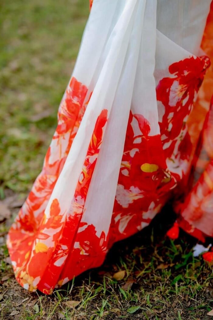 "মোহিনী 🌺" প্রিমিয়াম কোয়ালিটি শাড়ি - Image 6