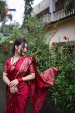 10% DISCOUNT বধুয়া বেনারসি শাড়ি কোড নং - ২৮০ - Image 3