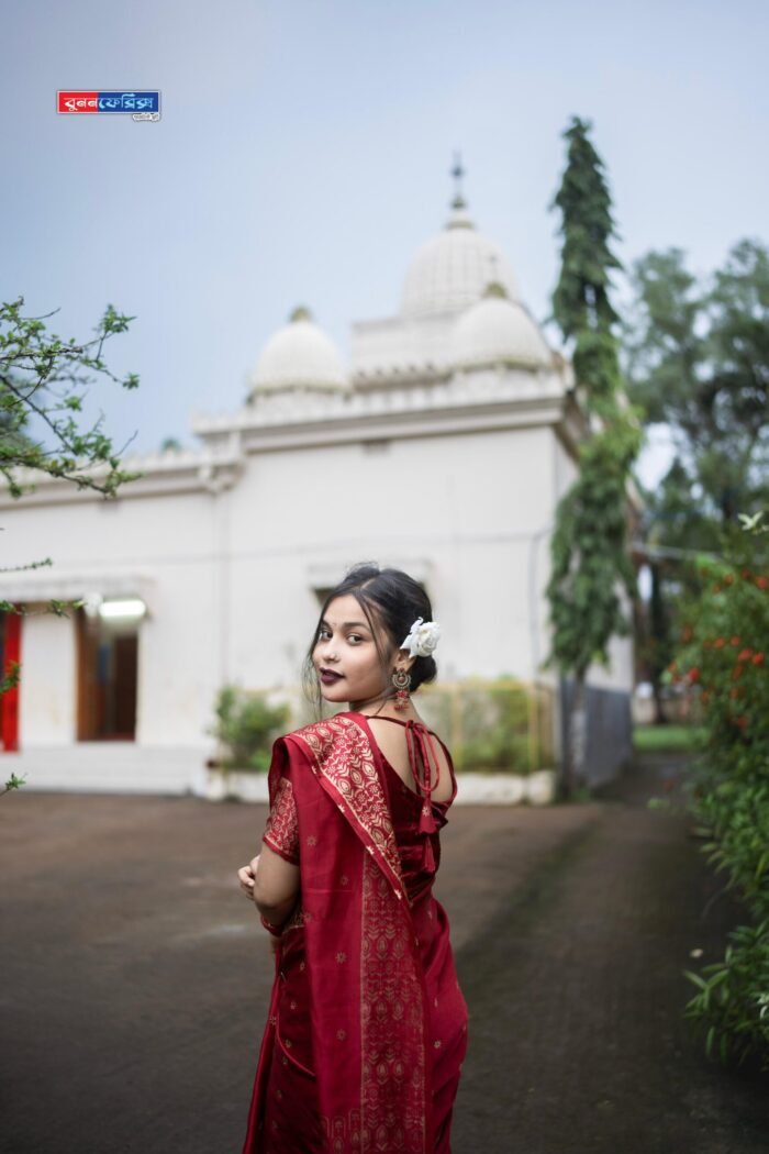 10% DISCOUNT বধুয়া বেনারসি শাড়ি কোড নং - ২৮০ - Image 4