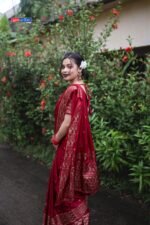 10% DISCOUNT বধুয়া বেনারসি শাড়ি কোড নং - ২৮০ - Image 6