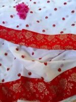 উন্নত মানের হাফ সিল্ক শাড়ি - Image 2