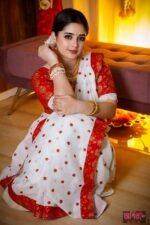 উন্নত মানের হাফ সিল্ক শাড়ি - Image 7