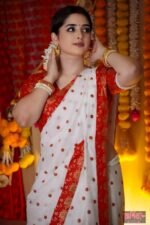 উন্নত মানের হাফ সিল্ক শাড়ি - Image 9