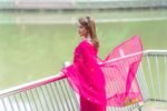 সেমি মসলিন এমব্রয়ডারি শাড়ি - Image 9