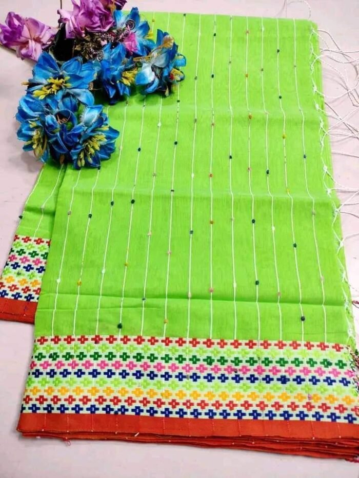 Shine with Elegance – Premium Chumki Saree -BF 85 - Image 1