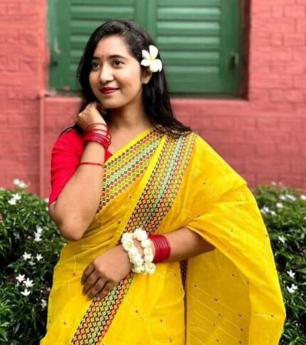 Shine with Elegance – Premium Chumki Saree -BF 73