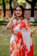 "মোহিনী 🌺" প্রিমিয়াম কোয়ালিটি শাড়ি - Image 3