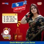 Deshi Midnight Luxe Saree - Image 2