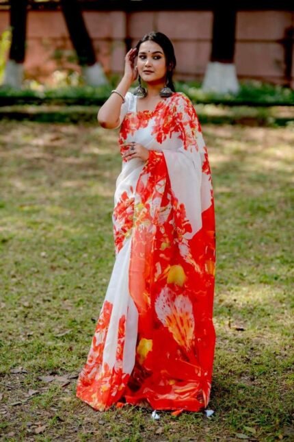 "মোহিনী 🌺" প্রিমিয়াম কোয়ালিটি শাড়ি