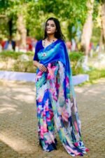 "চাঁমেলী🌺" প্রিমিয়াম কোয়ালিটি শাড়ি - Image 3